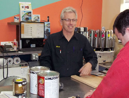 Expert paint and stain matching